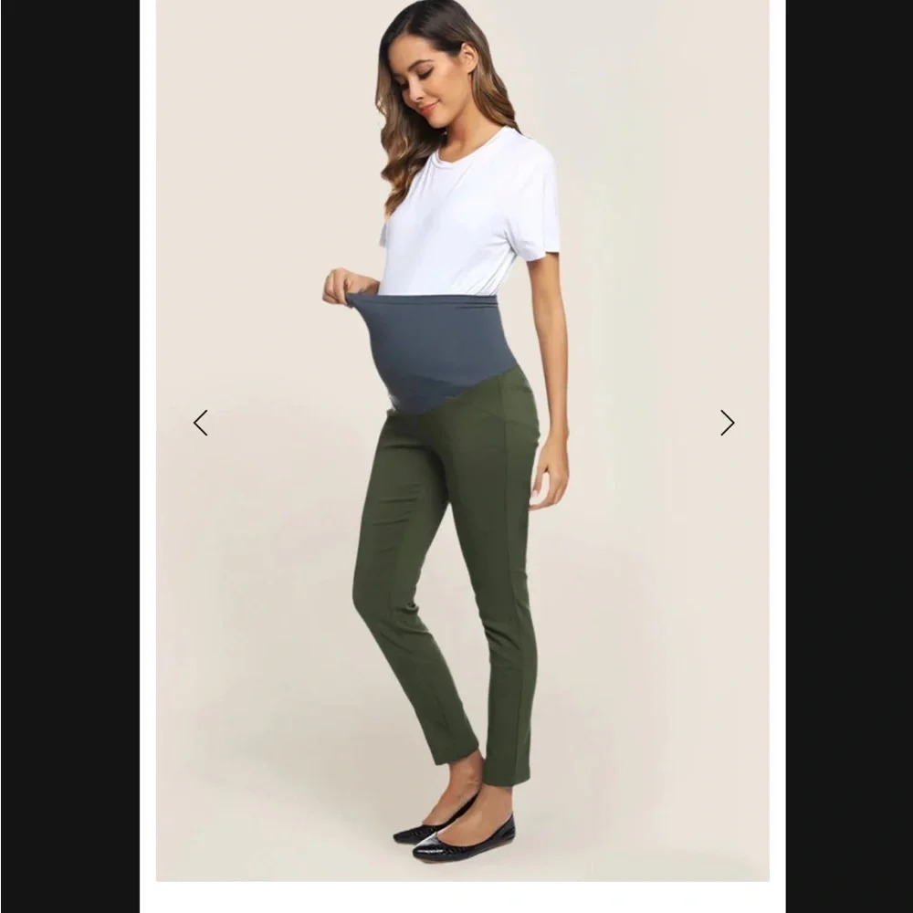 Maternity Olive Green Pants